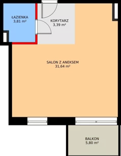 4 pokoje, mieszkanie 83,68 m², piętro 2, oferta nr J/2/24, Natura Park, Łódź, Widzew, Dolina Łódki, ul. Listopadowa