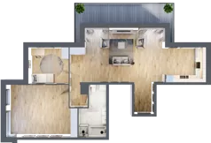 4 pokoje, mieszkanie 102,19 m², piętro 5, oferta nr 5_55, Rezydencja Góra Kalwaria Budynek C, Góra Kalwaria, Moczydłów, ul. Długa