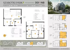 5 pokoi, mieszkanie 101,00 m², piętro 1, oferta nr 2A-M2, Szarotki Park, Kraków, Prądnik Biały, Bronowice Wielkie, ul. Szarotki 27