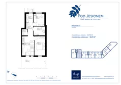 Dom 50,41 m², oferta nr 2A, Szeregowiec pod Jesionem, Kołobrzeg, Osiedle Nr 3, ul. Obozowa
