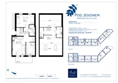 Dom 72,63 m², oferta nr 2B, Szeregowiec pod Jesionem, Kołobrzeg, Osiedle Nr 3, ul. Obozowa