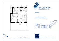 Dom 50,09 m², oferta nr 4A, Szeregowiec pod Jesionem, Kołobrzeg, Osiedle Nr 3, ul. Obozowa