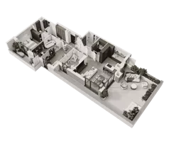 5 pokoi, mieszkanie 110,86 m², piętro 10, oferta nr M110, Apartamenty Verti, Radom, Ustronie, ul. Jana Pawła II / Wyścigowa