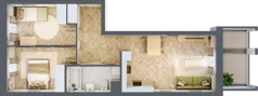3 pokoje, mieszkanie 55,57 m², parter, oferta nr 4, Alta Novum, Bydgoszcz, Stary Fordon, ul. Altanowa 22