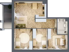 4 pokoje, mieszkanie 73,34 m², piętro 1, oferta nr 20, Alta Novum, Bydgoszcz, Stary Fordon, ul. Altanowa 22