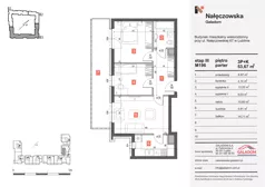3 pokoje, mieszkanie 53,67 m², parter, oferta nr M196, Nałęczowska - etap III, Lublin, Szerokie, ul. Nałęczowska 67