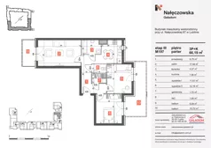 3 pokoje, mieszkanie 66,19 m², parter, oferta nr M197, Nałęczowska - etap III, Lublin, Szerokie, ul. Nałęczowska 67