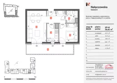 2 pokoje, mieszkanie 38,92 m², parter, oferta nr M226, Nałęczowska - etap III, Lublin, Szerokie, ul. Nałęczowska 67