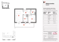 2 pokoje, mieszkanie 38,92 m², piętro 7, oferta nr M240, Nałęczowska - etap III, Lublin, Szerokie, ul. Nałęczowska 67