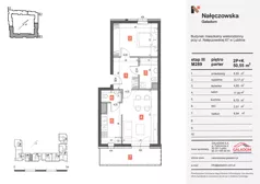 2 pokoje, mieszkanie 50,55 m², parter, oferta nr M289, Nałęczowska - etap III, Lublin, Szerokie, ul. Nałęczowska 67