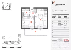 2 pokoje, mieszkanie 30,61 m², parter, oferta nr M290, Nałęczowska - etap III, Lublin, Szerokie, ul. Nałęczowska 67