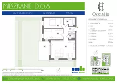 3 pokoje, mieszkanie 73,73 m², piętro 1, oferta nr A.1.1, Crocus Hill, Szczecin, Śródmieście, Śródmieście Północ, ul. Jerzego Janosika 2, 2A, 3, 3A