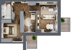 3 pokoje, apartament 60,43 m², piętro 1, oferta nr 12, Kopalniana 1, Katowice, Bogucice, ul. Kopalniana 1
