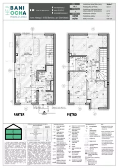 Dom 66,13 m², oferta nr H1.1, Hej! Baniocha Domy, Baniocha, wjazd od ul. Spokojnej