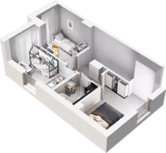 Dom 66,13 m², oferta nr J5.2, Hej! Baniocha Domy, Baniocha, wjazd od ul. Spokojnej