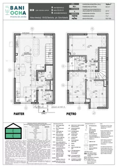 Dom 66,13 m², oferta nr H3.1, Hej! Baniocha Domy, Baniocha, wjazd od ul. Spokojnej