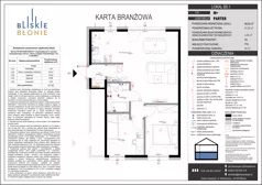 3 pokoje, mieszkanie 57,52 m², parter, oferta nr B5-1, Bliskie Błonie Zadanie B, Błonie, ul. Nadrzeczna