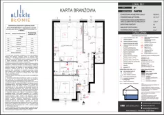 3 pokoje, mieszkanie 49,12 m², parter, oferta nr B6-1, Bliskie Błonie Zadanie B, Błonie, ul. Nadrzeczna