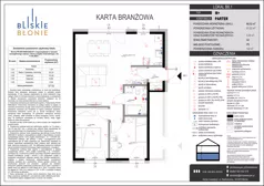 3 pokoje, mieszkanie 57,52 m², parter, oferta nr B8-1, Bliskie Błonie Zadanie B, Błonie, ul. Nadrzeczna