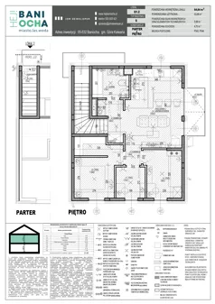 4 pokoje, mieszkanie 53,98 m², piętro 1, oferta nr G1.2, Hej! Baniocha Zadanie G, Baniocha, wjazd od ul. Spokojnej
