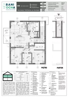 4 pokoje, mieszkanie 53,98 m², piętro 1, oferta nr G3.2, Hej! Baniocha Zadanie G, Baniocha, wjazd od ul. Spokojnej