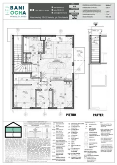 4 pokoje, mieszkanie 53,98 m², piętro 1, oferta nr J1.2, Hej! Baniocha Zadanie J, Baniocha, wjazd od ul. Spokojnej