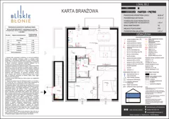 3 pokoje, mieszkanie 61,62 m², piętro 1, oferta nr B5-2, Bliskie Błonie Zadanie B, Błonie, ul. Nadrzeczna