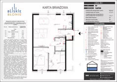3 pokoje, mieszkanie 57,52 m², parter, oferta nr B8-1, Bliskie Błonie Zadanie B, Błonie, ul. Nadrzeczna