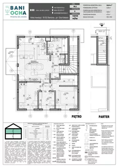 4 pokoje, mieszkanie 53,98 m², piętro 1, oferta nr H6.2, Hej! Baniocha Zadanie H, Baniocha, wjazd od ul. Spokojnej