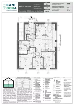 3 pokoje, mieszkanie 60,45 m², parter, oferta nr J2.1, Hej! Baniocha Zadanie J, Baniocha, wjazd od ul. Spokojnej