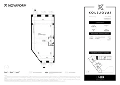 Lokal użytkowy 112,35 m², oferta nr U-0-08, Kolejova 1 - lokale usługowe, Poznań, Grunwald, Łazarz, ul. Kolejowa 1/3