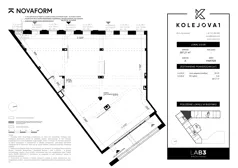 Lokal użytkowy 297,14 m², oferta nr U-0-09, Kolejova 1 - lokale usługowe, Poznań, Grunwald, Łazarz, ul. Kolejowa 1/3
