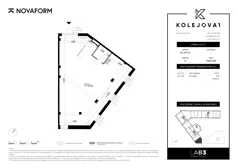 Lokal użytkowy 141,94 m², oferta nr U-0-17, Kolejova 1 - lokale usługowe, Poznań, Grunwald, Łazarz, ul. Kolejowa 1/3