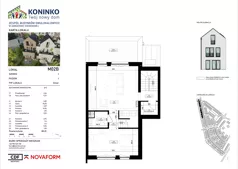 4 pokoje, mieszkanie 85,01 m², piętro 1, oferta nr 2B, Koninko, Koninko, ul. Sceniczna