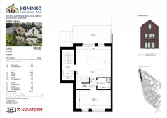 4 pokoje, mieszkanie 85,01 m², piętro 1, oferta nr 3B, Koninko, Koninko, ul. Sceniczna