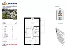 4 pokoje, mieszkanie 85,01 m², piętro 1, oferta nr 5B, Koninko, Koninko, ul. Sceniczna