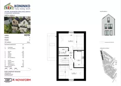 4 pokoje, mieszkanie 85,01 m², piętro 1, oferta nr 9B, Koninko, Koninko, ul. Sceniczna