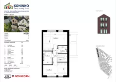 4 pokoje, mieszkanie 90,33 m², piętro 1, oferta nr 10B, Koninko, Koninko, ul. Sceniczna