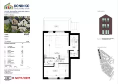 4 pokoje, mieszkanie 90,33 m², piętro 1, oferta nr 10B, Koninko, Koninko, ul. Sceniczna
