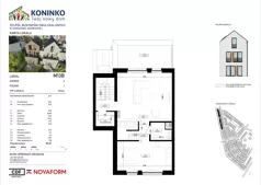 4 pokoje, mieszkanie 85,01 m², piętro 1, oferta nr 13B, Koninko, Koninko, ul. Sceniczna
