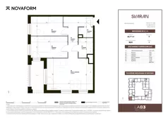 3 pokoje, mieszkanie 60,77 m², piętro 1, oferta nr B2.C.1.4, Svaran, Swarzędz, ul. Wrzesińska