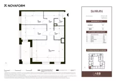 3 pokoje, mieszkanie 61,04 m², piętro 2, oferta nr B2.C.2.4, Svaran, Swarzędz, ul. Wrzesińska