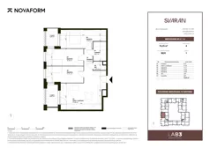 4 pokoje, mieszkanie 76,25 m², piętro 1, oferta nr B2.C.1.6, Svaran, Swarzędz, ul. Wrzesińska