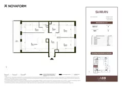 4 pokoje, mieszkanie 88,96 m², piętro 5, oferta nr B2.C.5.4, Svaran, Swarzędz, ul. Wrzesińska