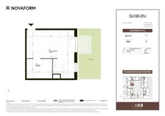 1 pokój, mieszkanie 36,21 m², parter, oferta nr B2.D.0.2, Svaran, Swarzędz, ul. Wrzesińska