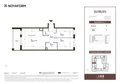3 pokoje, mieszkanie 65,56 m², piętro 1, oferta nr B2.D.1.5, Svaran, Swarzędz, ul. Wrzesińska