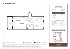 3 pokoje, mieszkanie 65,56 m², piętro 3, oferta nr B2.D.3.5, Svaran, Swarzędz, ul. Wrzesińska