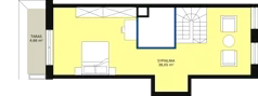 1 pokój, mieszkanie 81,88 m², piętro 4, oferta nr M44, Ultra Marina, Ełk, Jeziorna, ul. bp. Edwarda Samsela 3