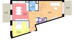 1 pokój, mieszkanie 105,96 m², piętro 4, oferta nr M57, Ultra Marina, Ełk, Jeziorna, ul. bp. Edwarda Samsela 3
