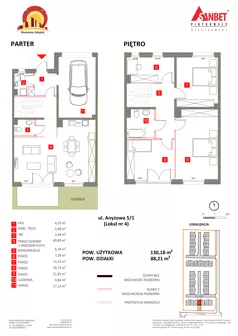 Dom 130,18 m², oferta nr 4, Słoneczny Zakątek – Szeregi, Kąty Wrocławskie, ul. Anyżowa, Nagietkowa 